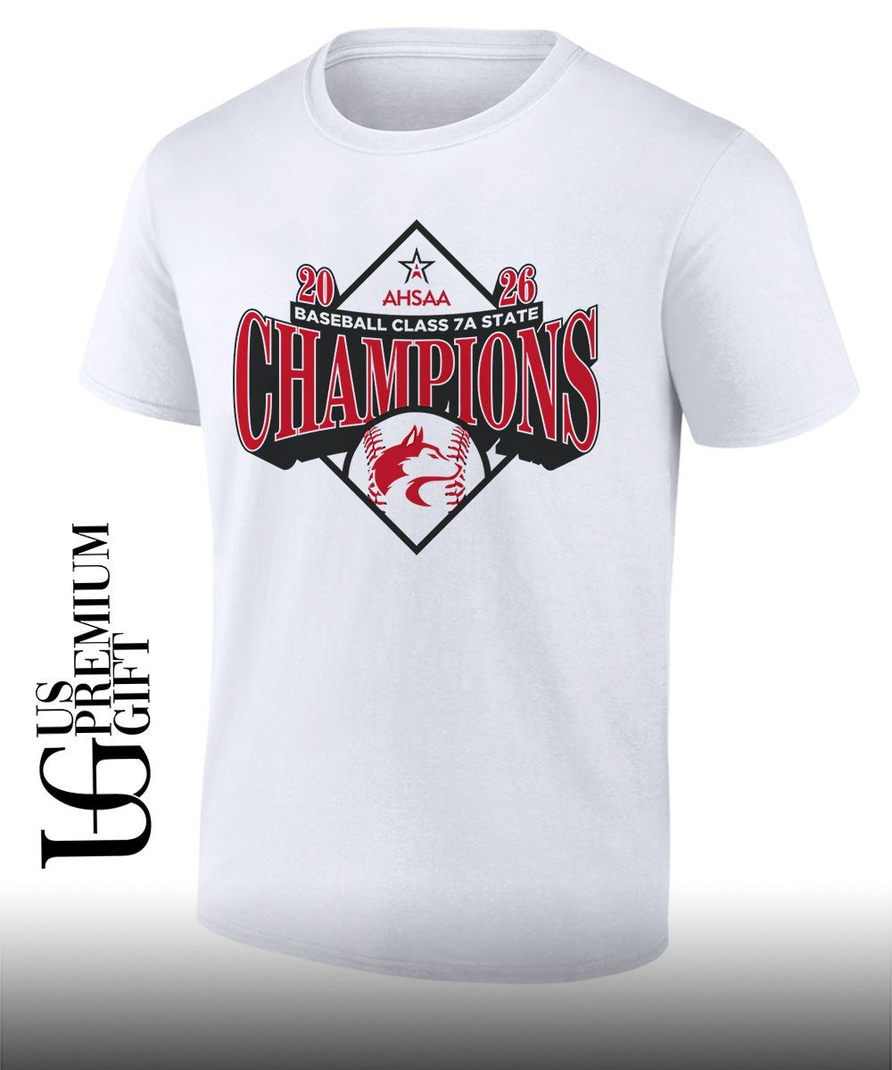 Hewitt-Trussville Huskies 2026 AHSAA baseball class 7A State Champions T-shirt