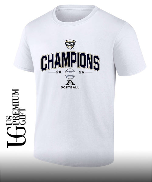 Akron Zips 2026 MAC Softball Tournament Champions shirt