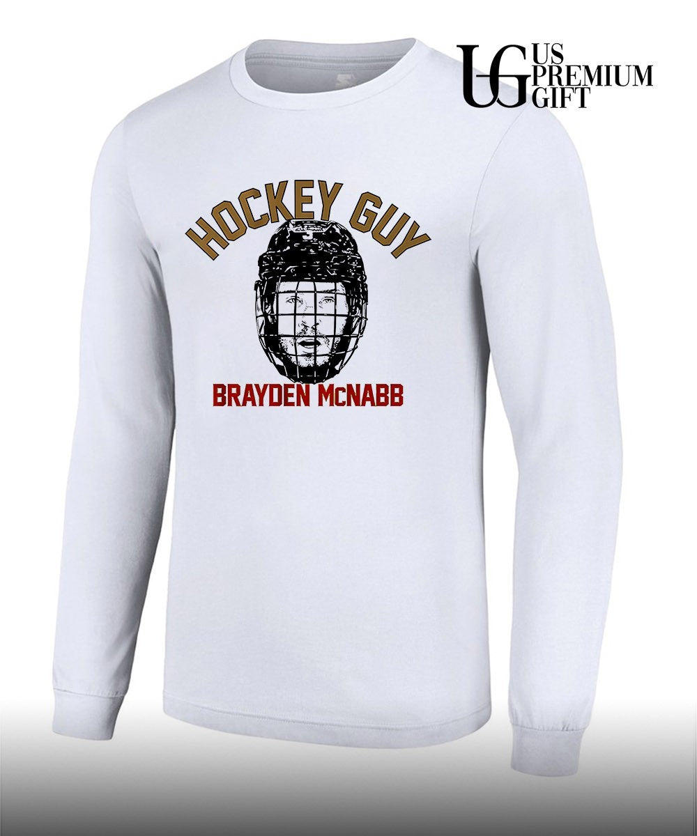 Hockey Guy Brayden McNabb Vegas Golden Knights NHL mask shirt