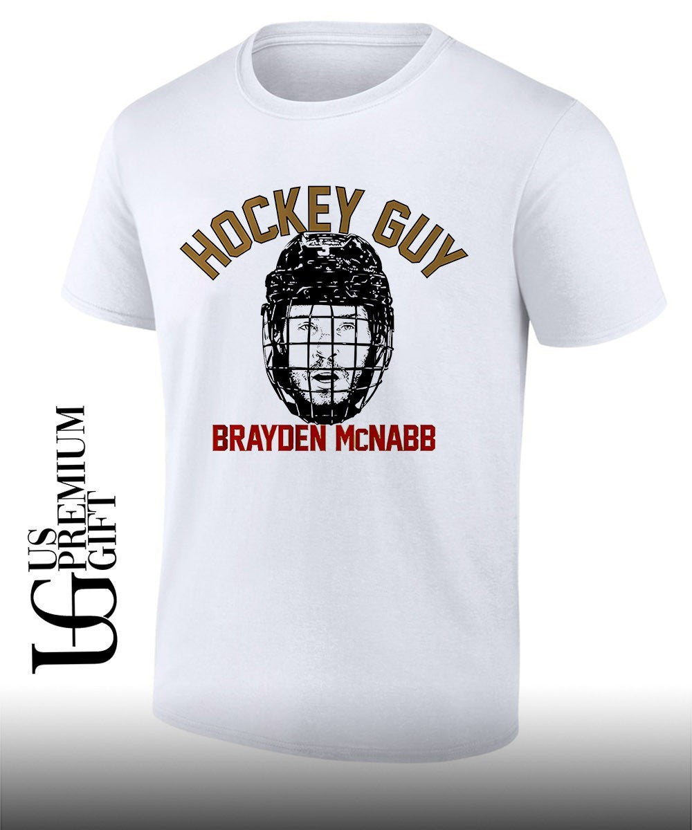 Hockey Guy Brayden McNabb Vegas Golden Knights NHL mask shirt