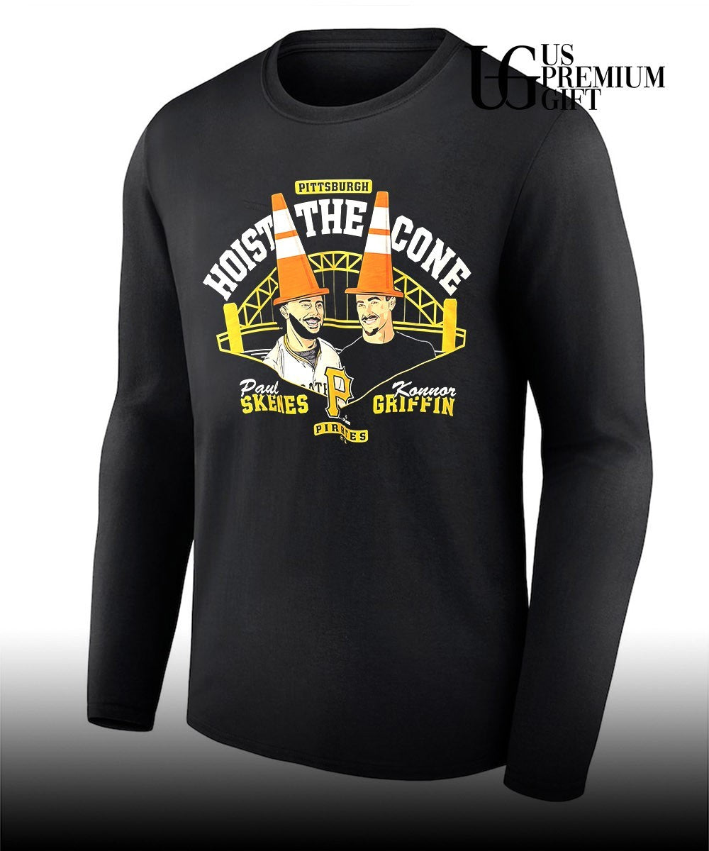 Hoist The Cone Paul Skenes and Konnor Griffin Pittsburgh Pirates baseball shirt