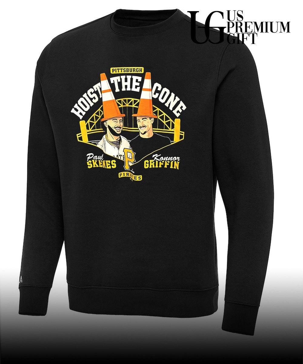 Hoist The Cone Paul Skenes and Konnor Griffin Pittsburgh Pirates baseball shirt
