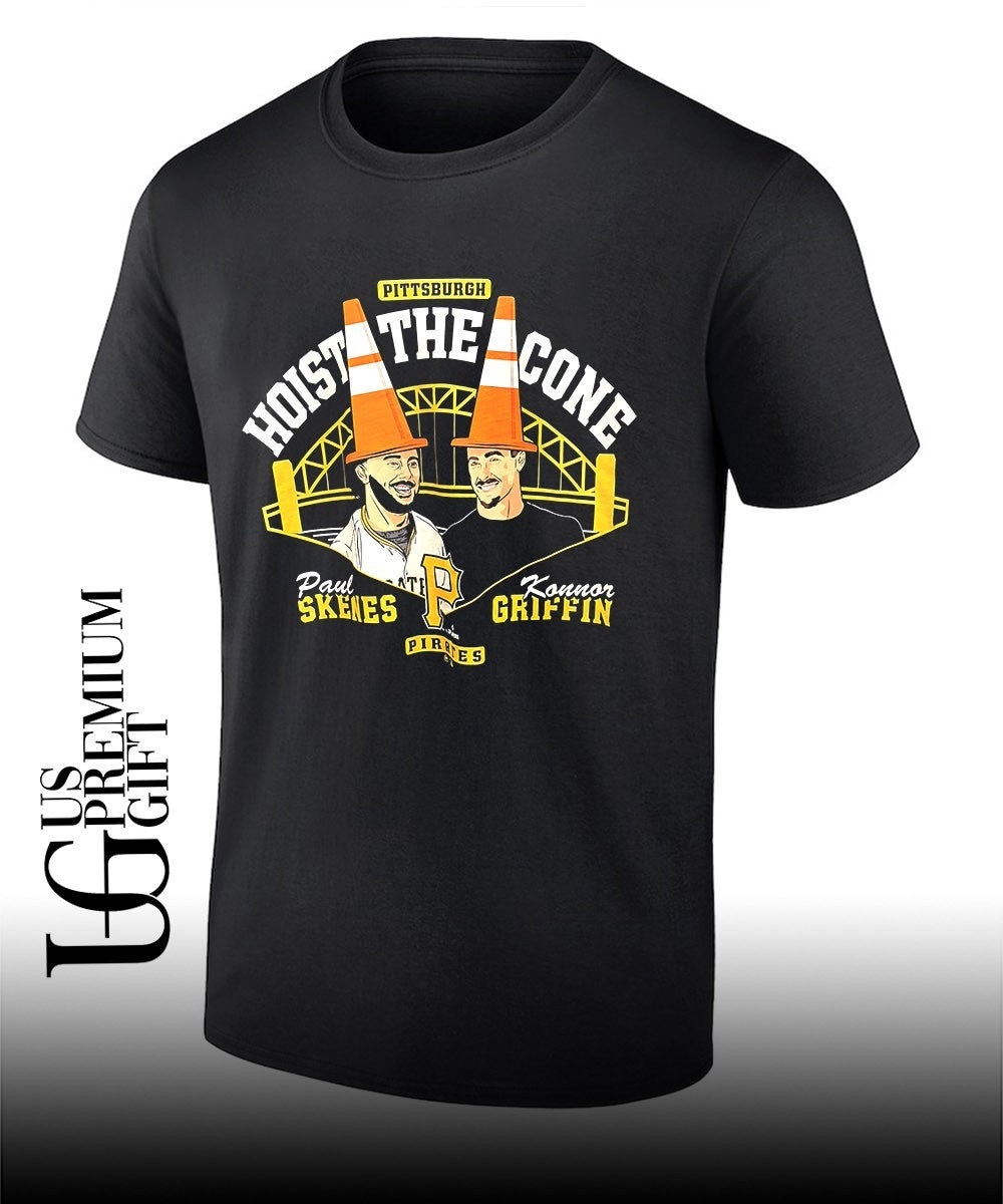 Hoist The Cone Paul Skenes and Konnor Griffin Pittsburgh Pirates baseball shirt