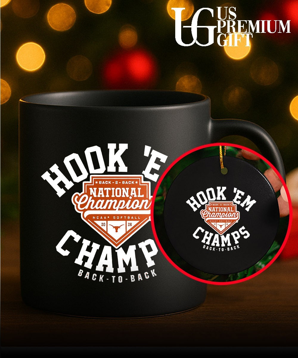 Hook ‘Em National Champions Texas Longhorns Softball NCAA Back-to-Back 2026 shirt