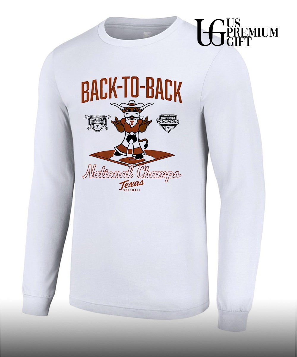 Hook ‘Em Texas Longhorns Softball NCAA Back-To-Back National Champions 2026 shirt