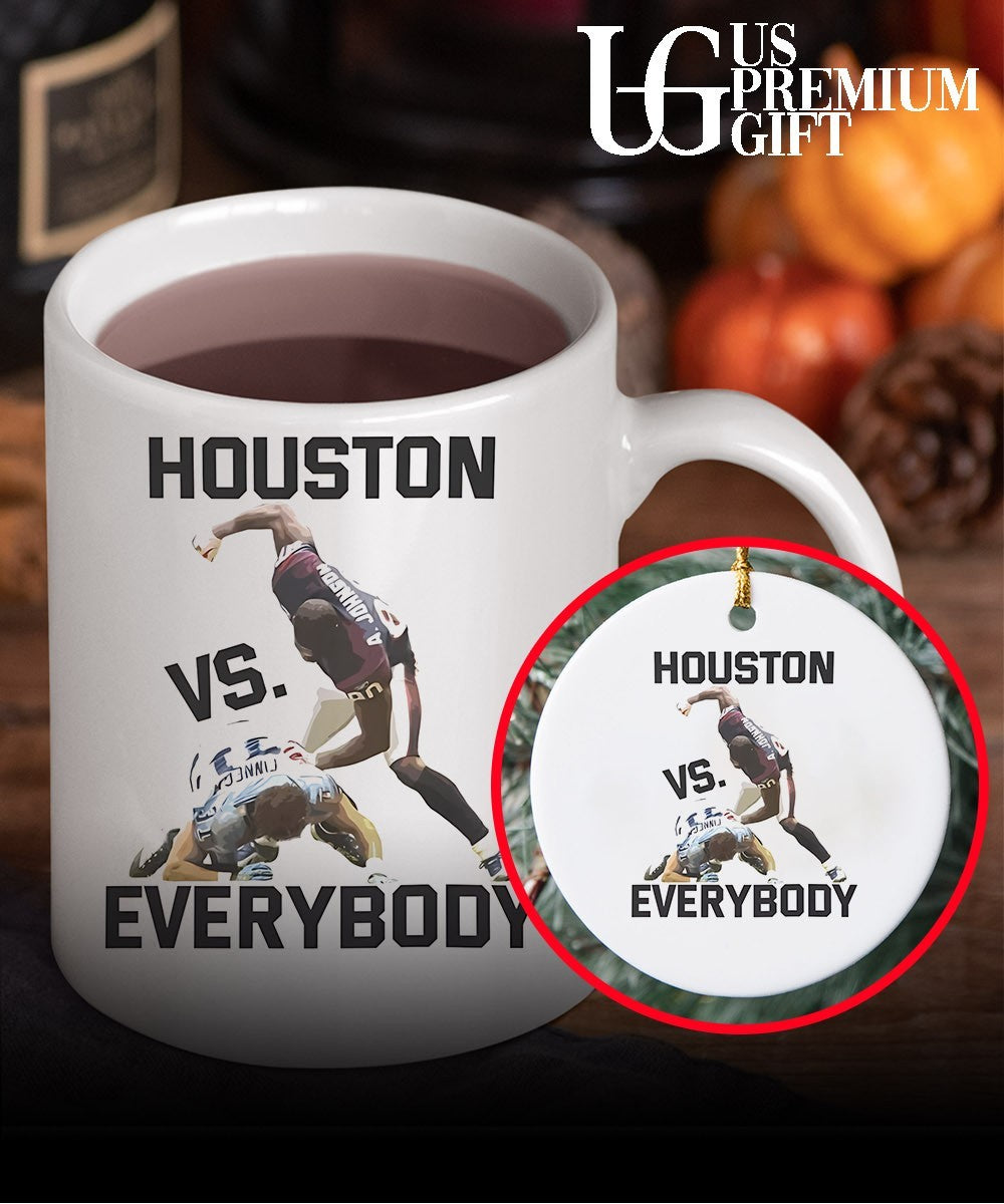 Houston Texans Andre Johnson Houston Vs Everybody T-shirt