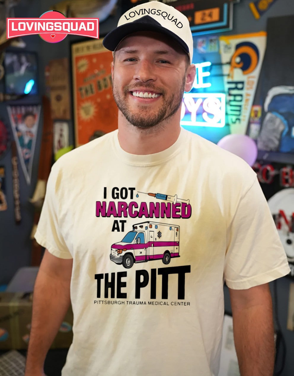I Got Narcanned At The Pitt Medical Center Funny Shirt