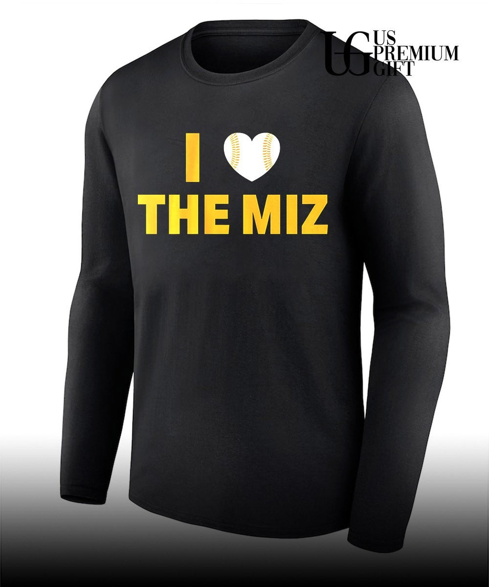 I Heart The Miz Jacob Misiorowski Milwaukee Brewers MLB shirt