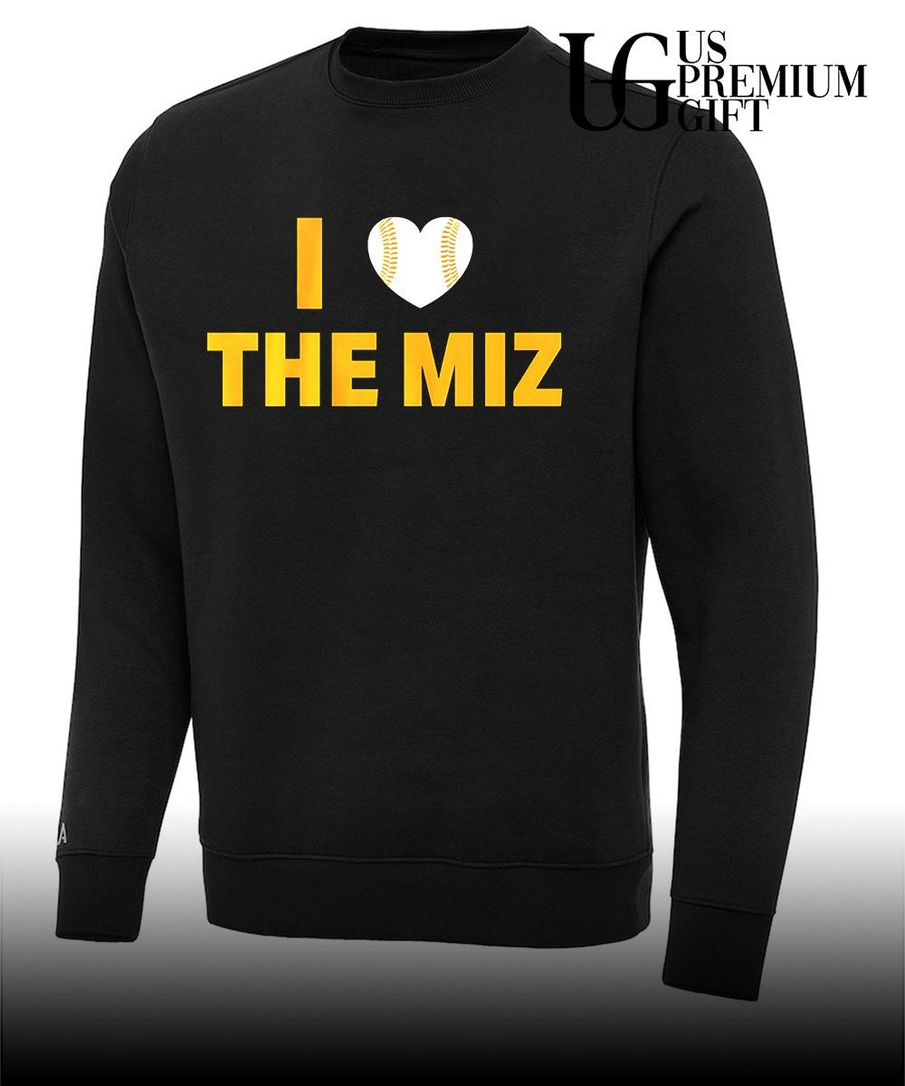 I Heart The Miz Jacob Misiorowski Milwaukee Brewers MLB shirt
