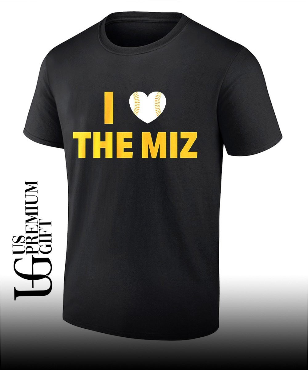 I Heart The Miz Jacob Misiorowski Milwaukee Brewers MLB shirt