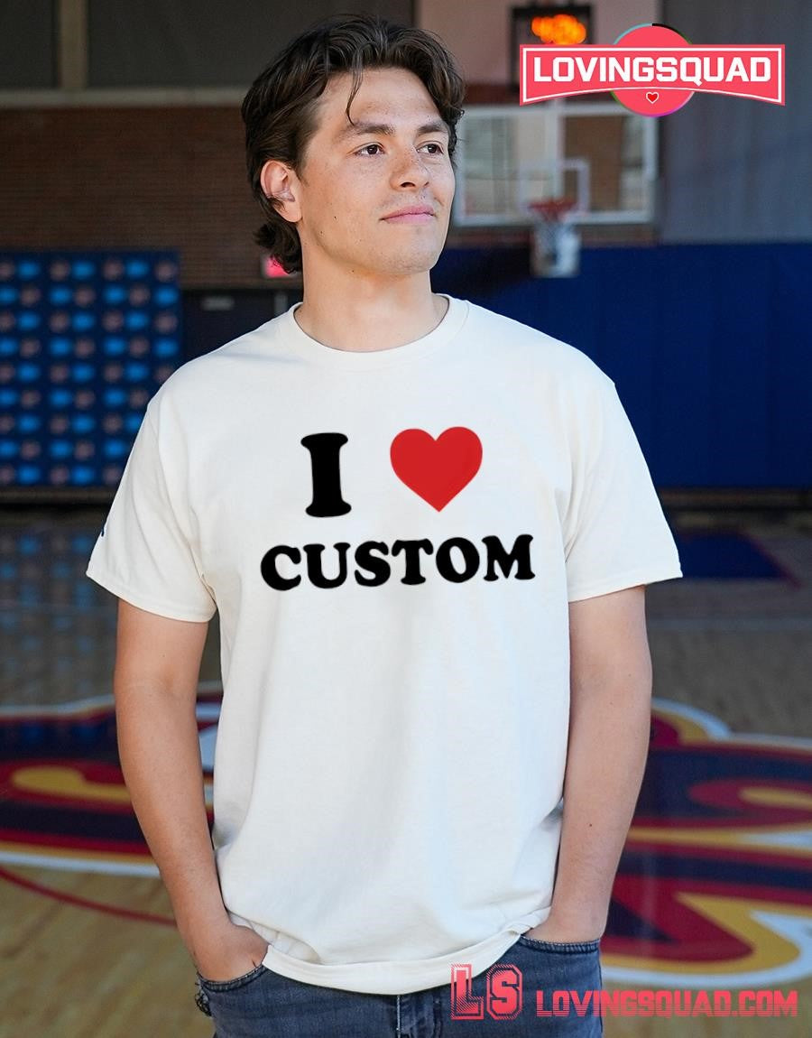 I heart custom Classic Shirt