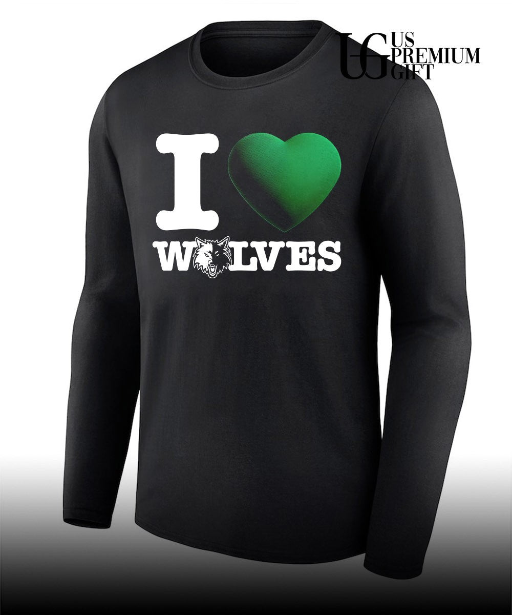I love Wolves Minnesota Timberwolves NBA 2026 Playoffs shirt
