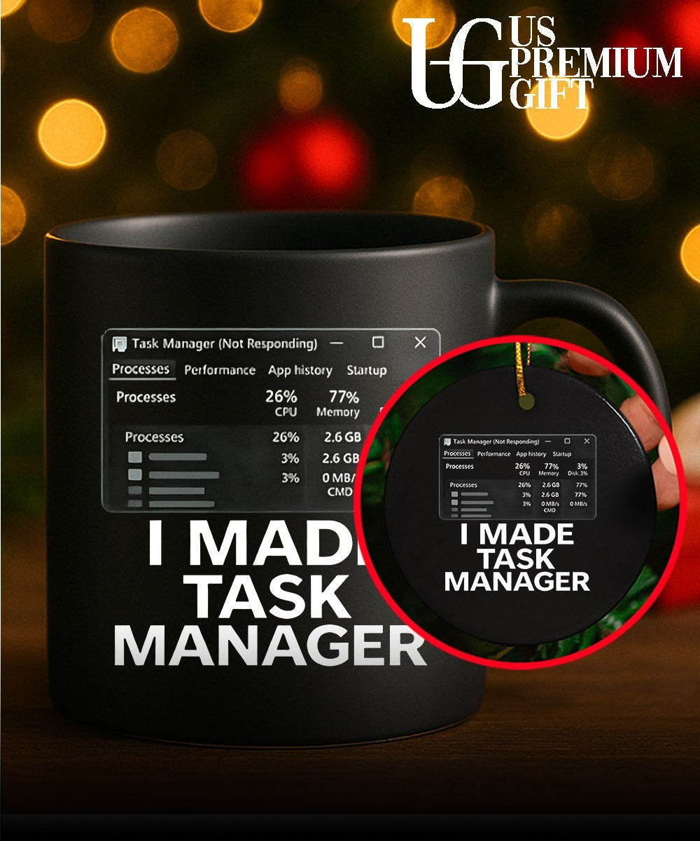 I made task manager windows task manager shirt