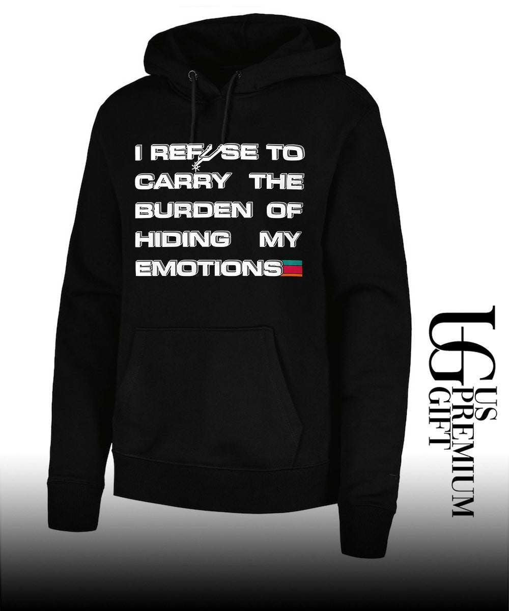 I refuse to carry the burden of hiding my emotions San Antonio Spurs basketball 2026 Playoffs shirt
