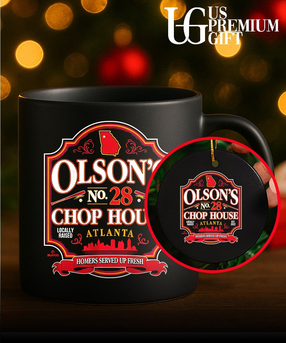 Matt Olson’s Chop House Atlanta Homers Served Up Fresh shirt
