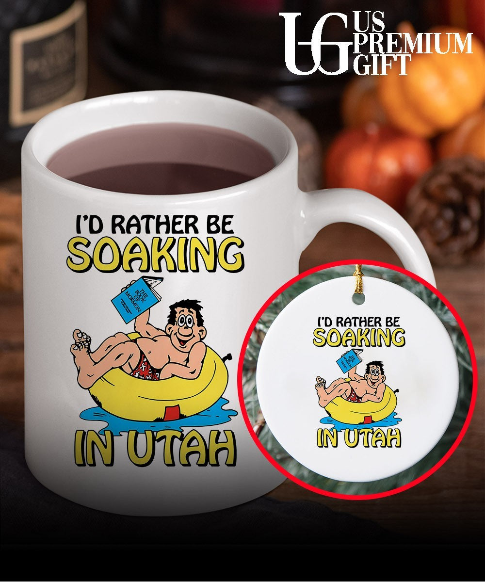I’d rather be soaking in Utah T-shirt