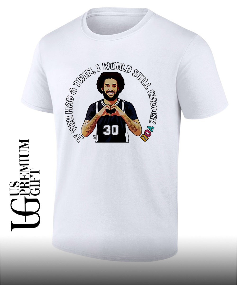 If you had a Twin I would still choose you Julian Champagnie San Antonio Spurs NBA shirt