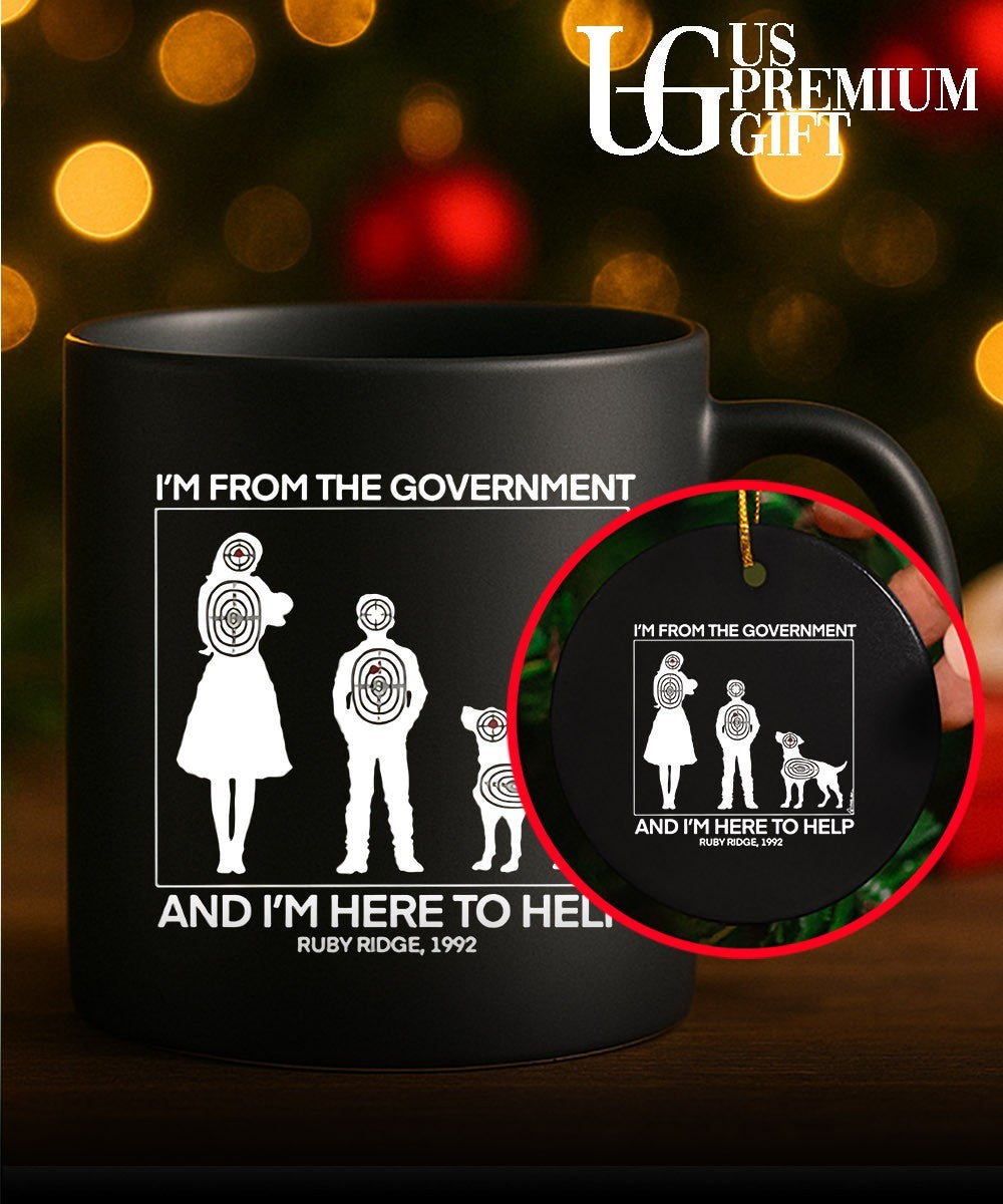 I’m from the Government and I’m Here To Help Ruby Ridge 1992 shirt