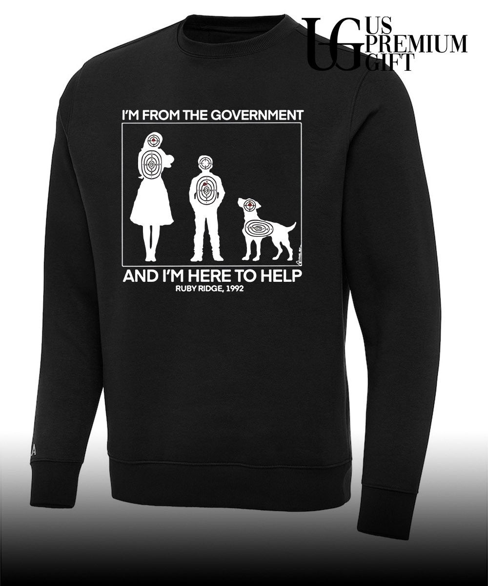 I’m from the Government and I’m Here To Help Ruby Ridge 1992 shirt