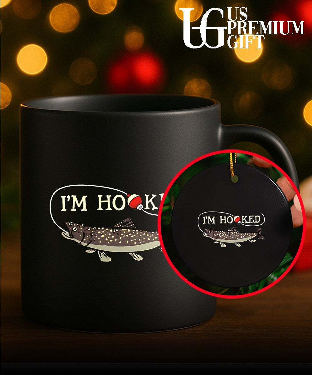 I’m hooked salmon fishing shirt
