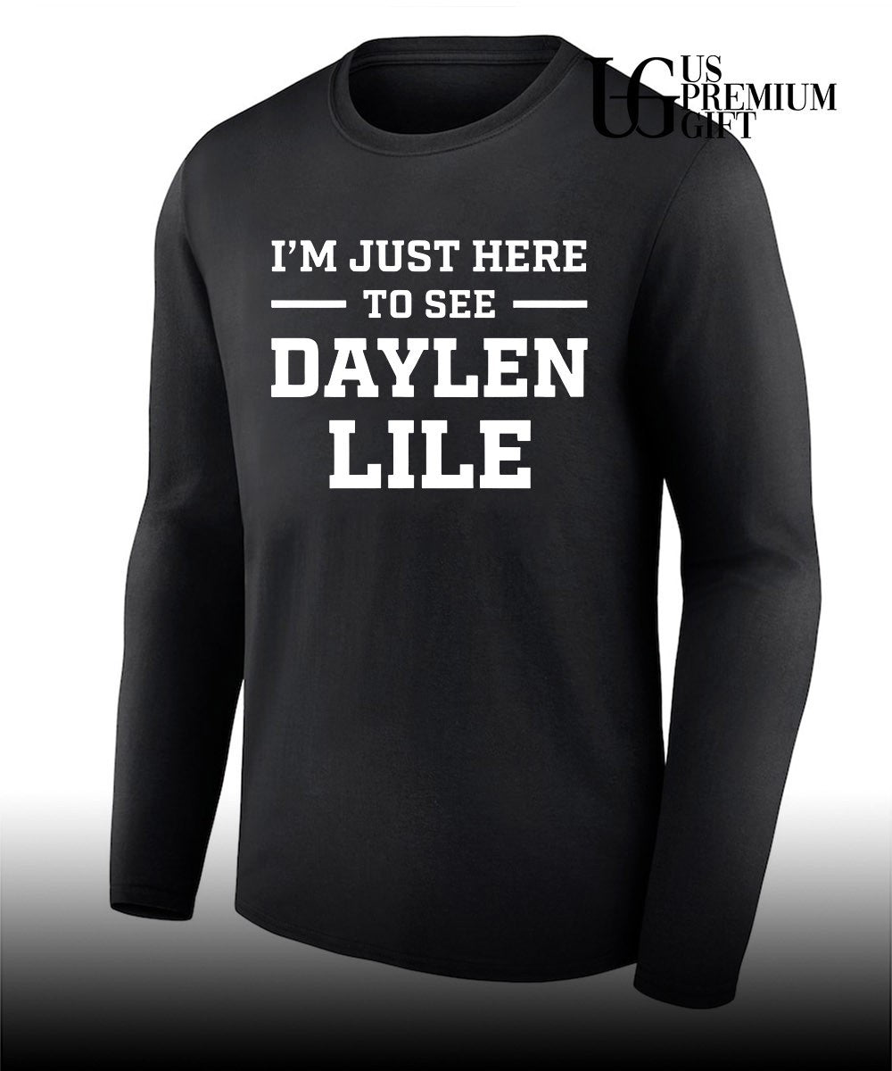 I’m just here to see Daylen Lile Washington Nationals baseball shirt