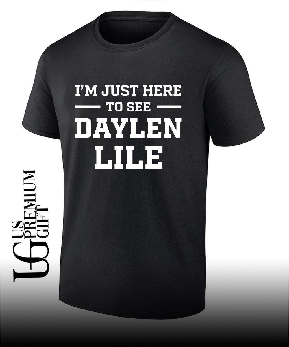 I’m just here to see Daylen Lile Washington Nationals baseball shirt
