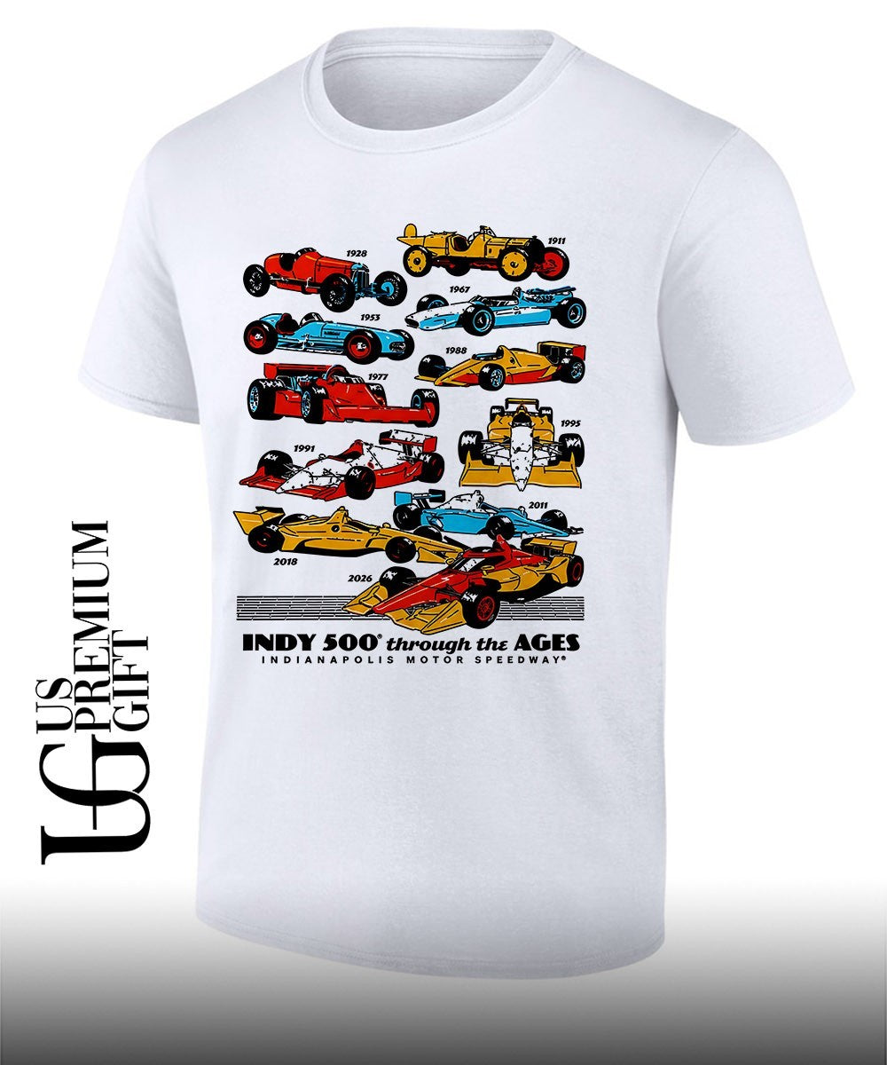 Indy 500 Through The Ages 2026 Racing shirt