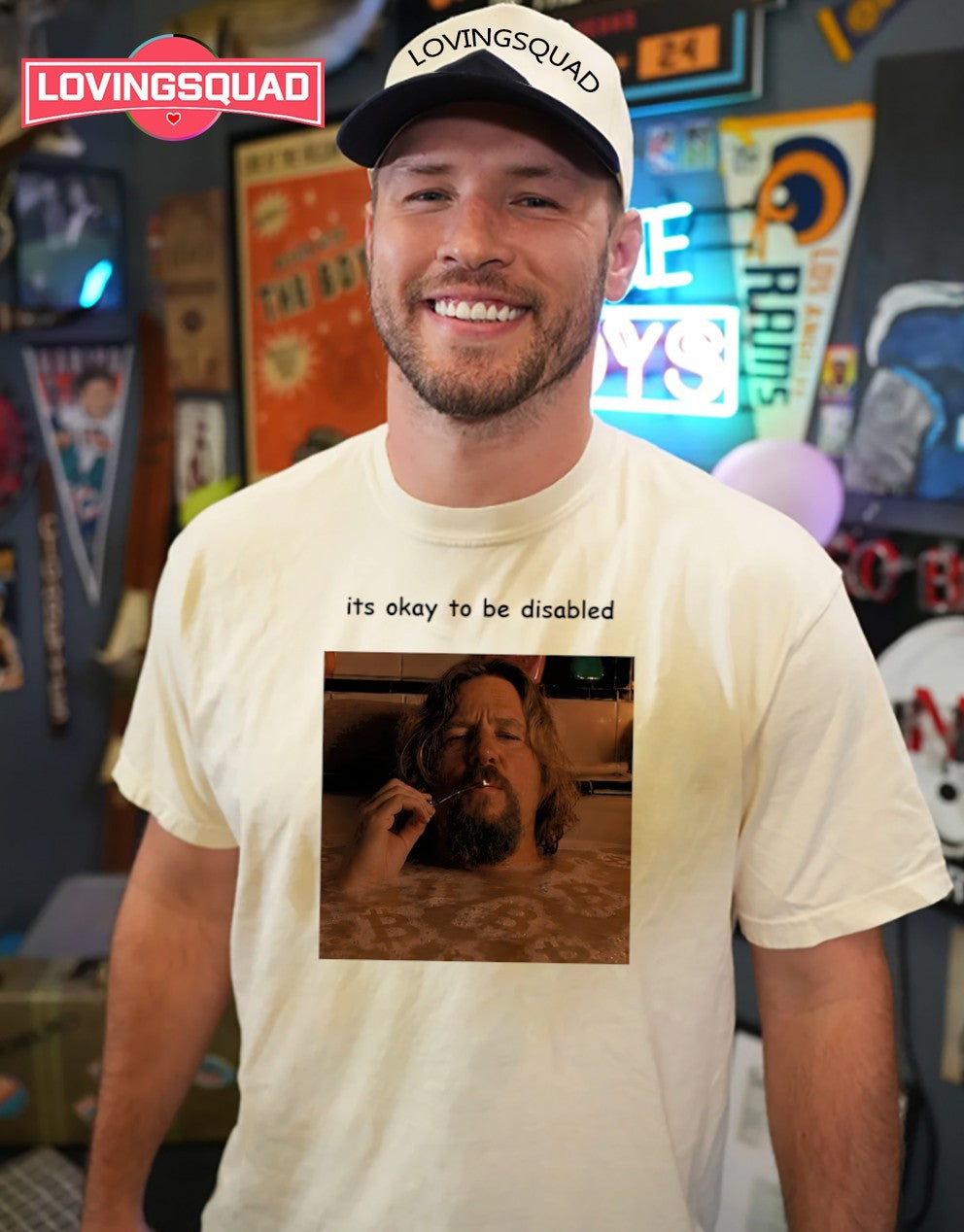 It’s okay to be disabled Big Lebowski meme shirt
