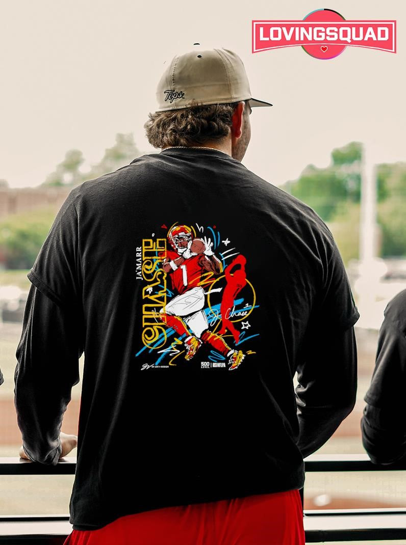 Ja’Marr Chase Cincinnati Scribble Signature Shirt