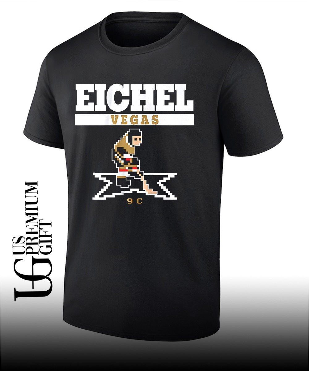 Jack Eichel Vegas Golden Knights hockey 8 bit shirt