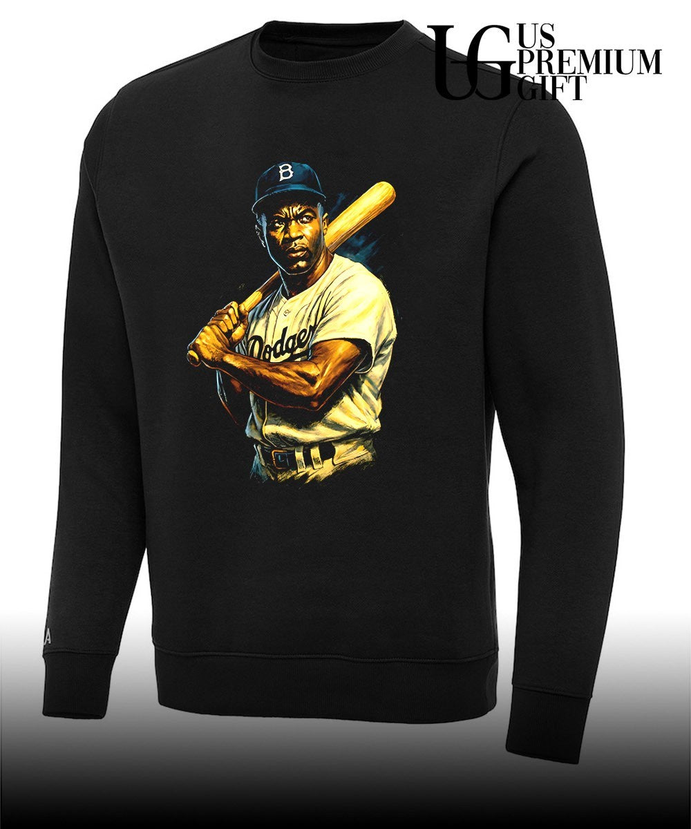 Jackie Robinson Brooklyn Baseball Legend portrait shirt