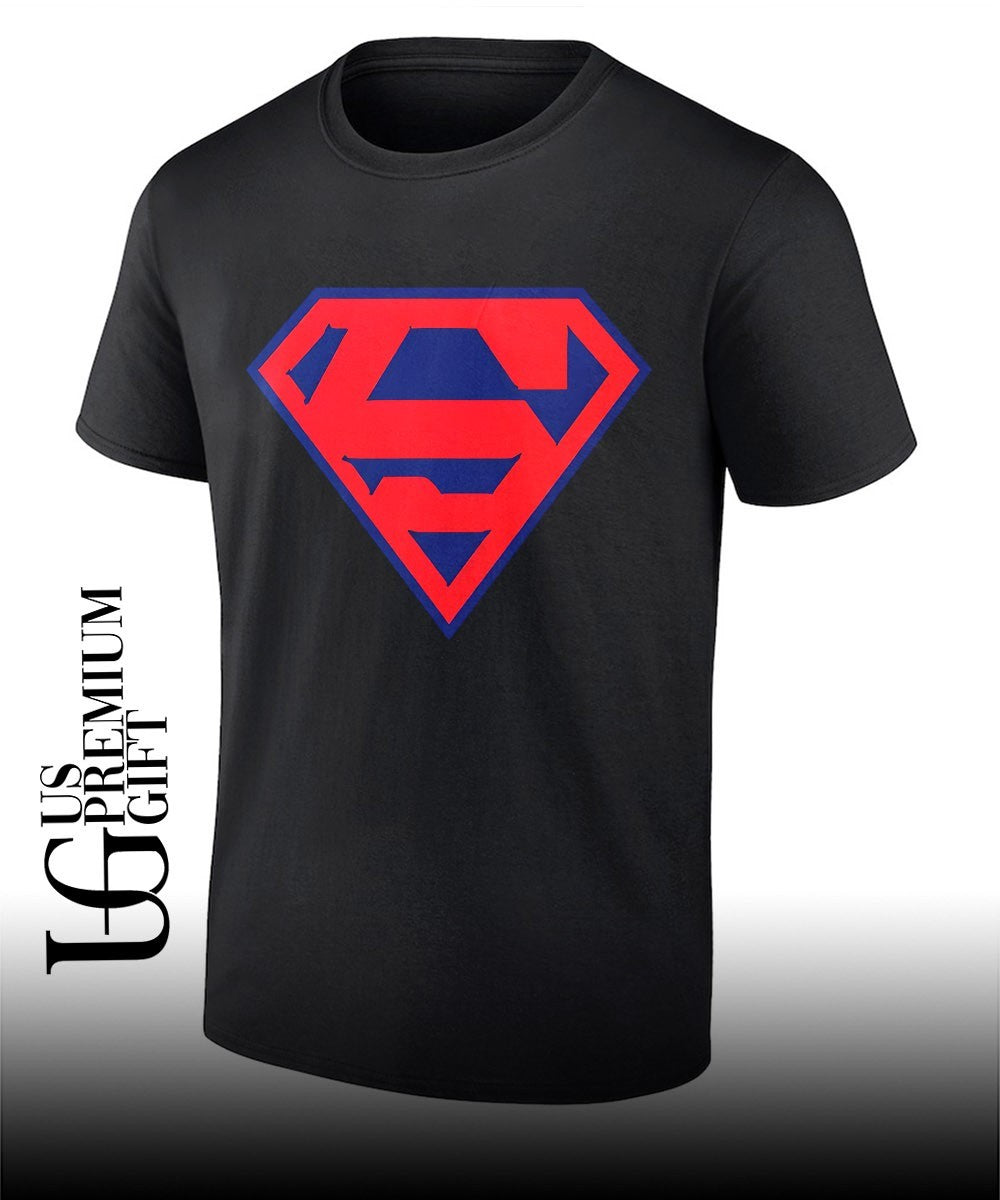 Jackson Hero Superman logo shirt