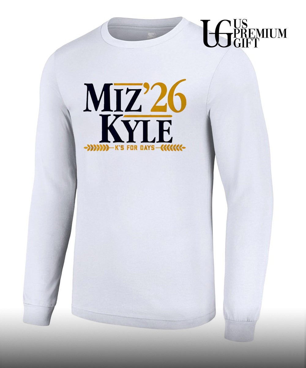 Jacob Misiorowski and Kyle Harrison Miz-Kyle ’26 K’s for Days Milwaukee Brewers baseball shirt