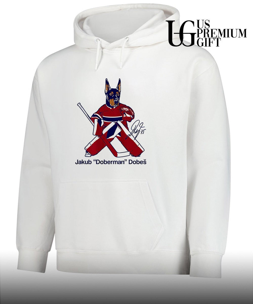 Jakub Doberman Dobes Montreal Canadiens hockey signature shirt