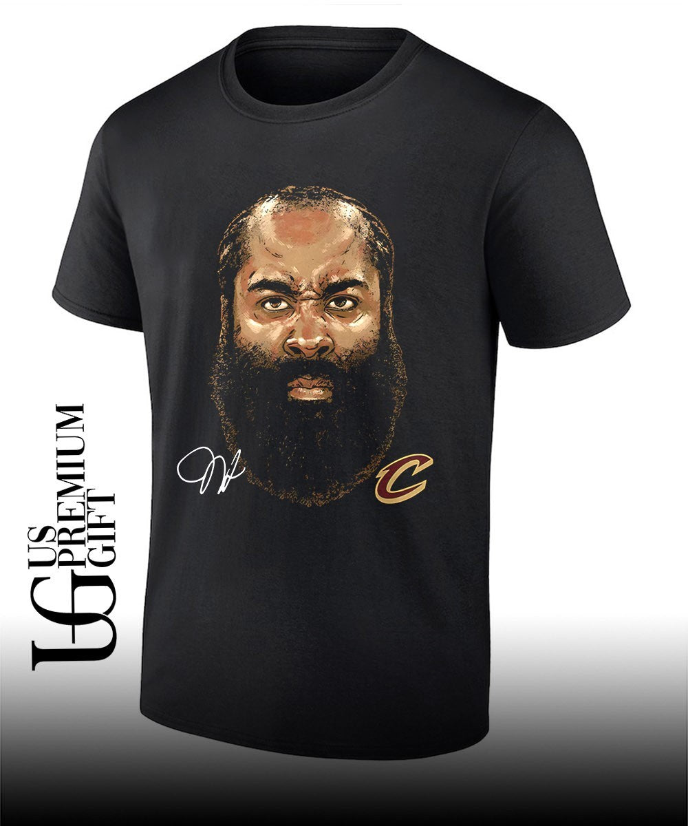 James Harden Cleveland Cavaliers NBA big head signature shirt