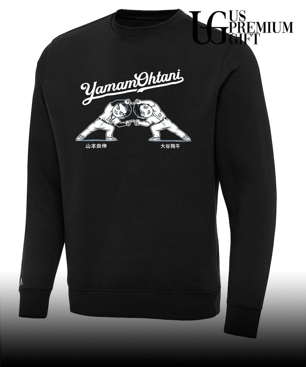 James Outman wearing Shohei Otani Yamamotani Fusion shirt