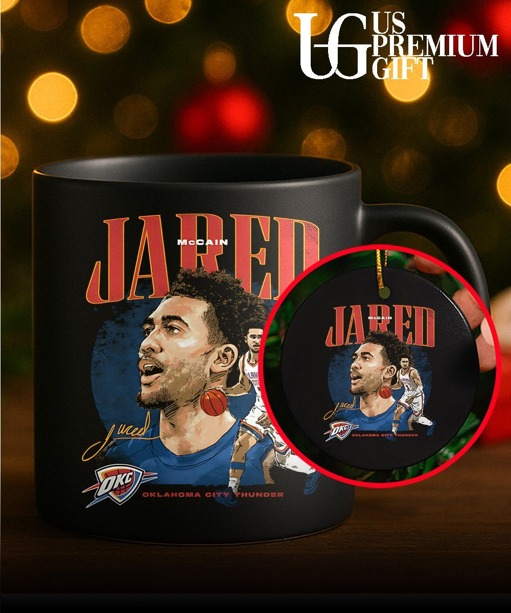 Jared McCain player Oklahoma City Thunder NBA 2026 signature shirt