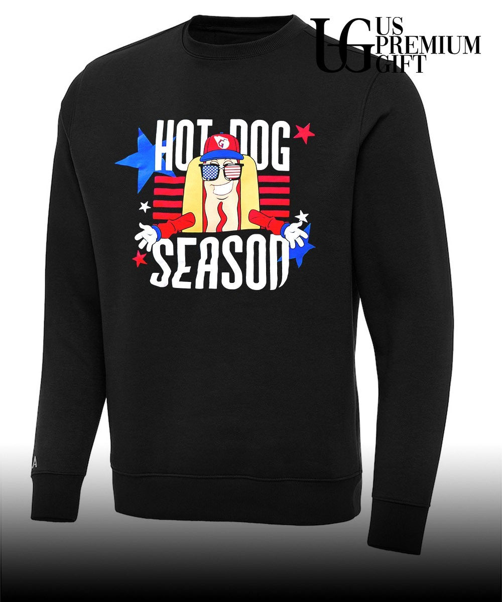 Jarrett Allen Cleveland Cavaliers NBA wearing Hot Dog Season shirt