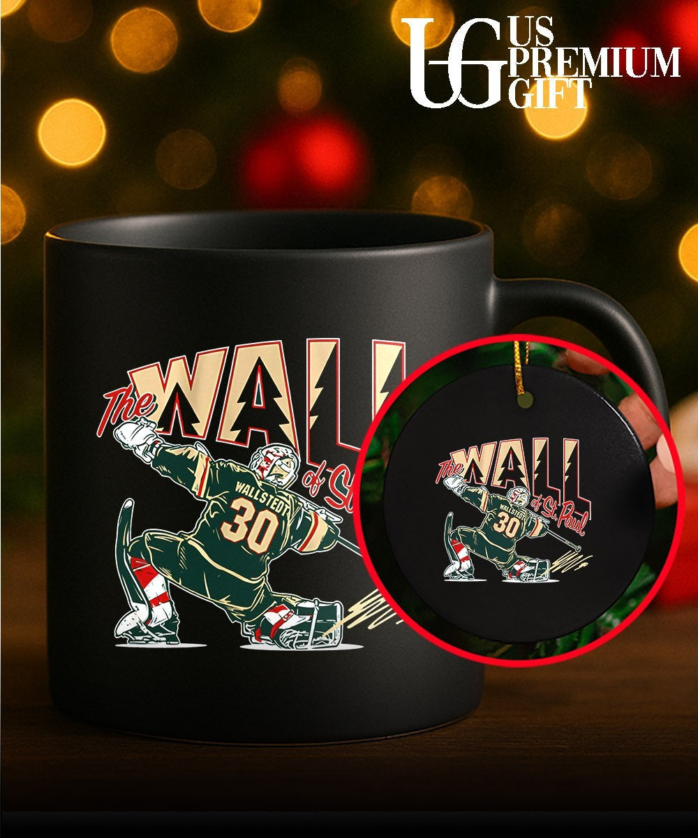 Jesper Wallstedt The Wall Of St. Paul Minnesota Wild Hockey signature shirt