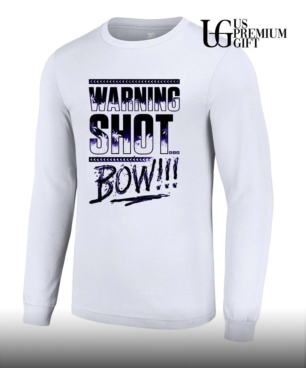 Jey Uso Warning Shot Bow shirt
