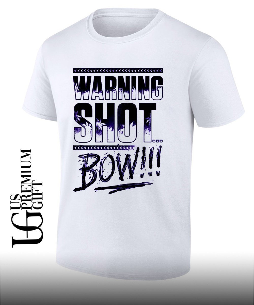 Jey Uso Warning Shot Bow shirt