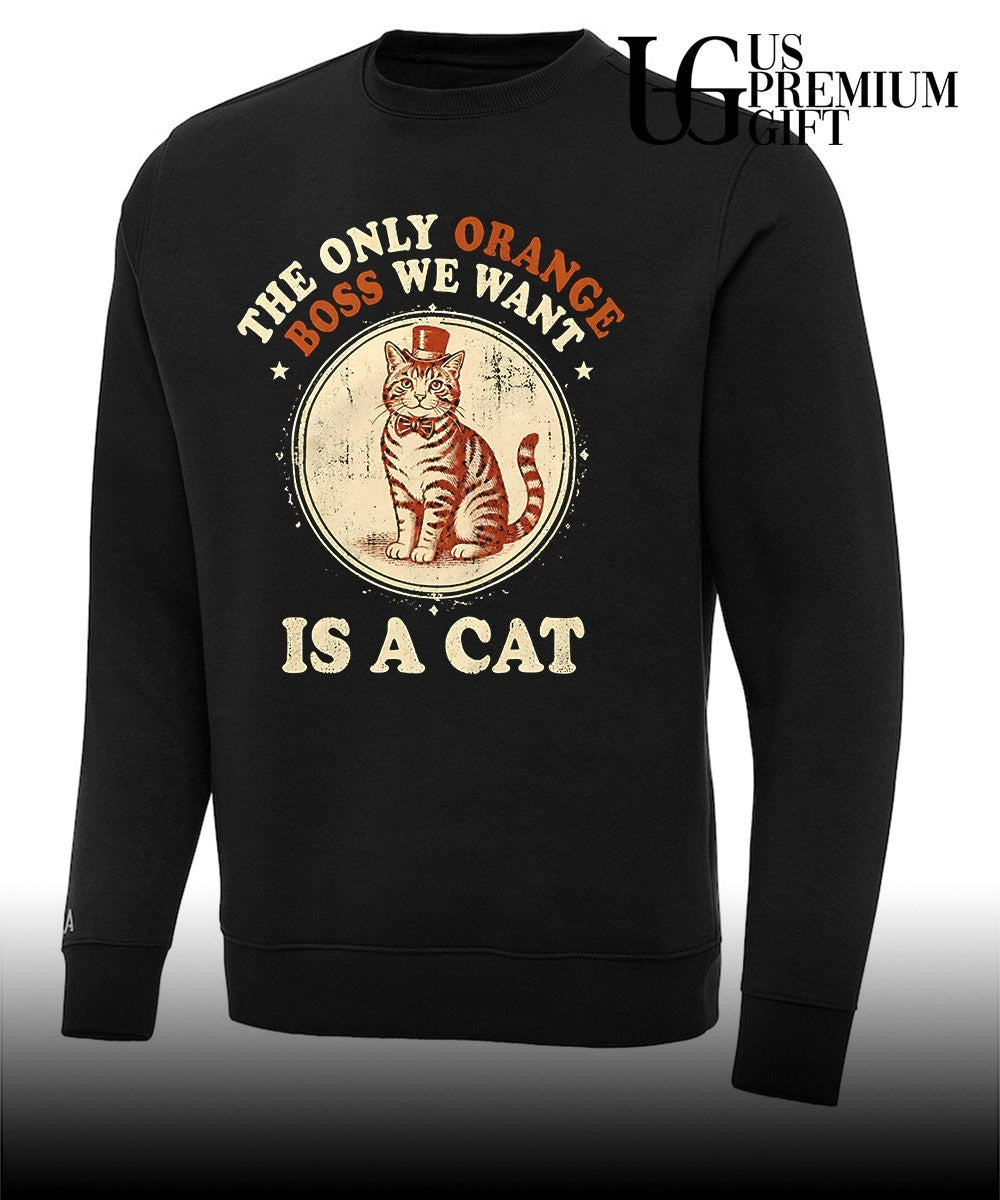 Jimmy Kimmel the only orange boss we want is a cat shirt