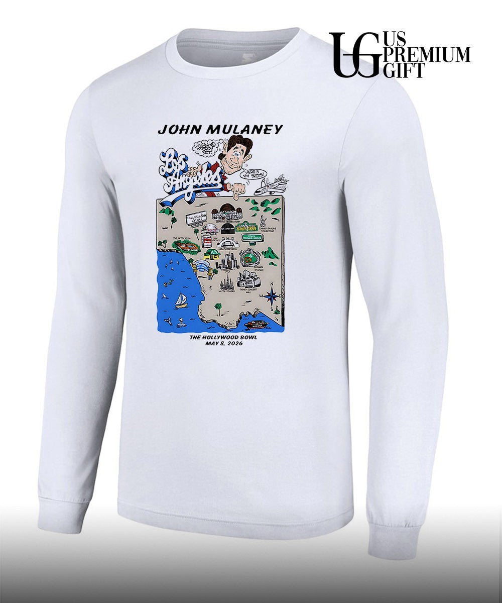 John Mulaney Los Angeles Hollywood Bowl 2026 shirt