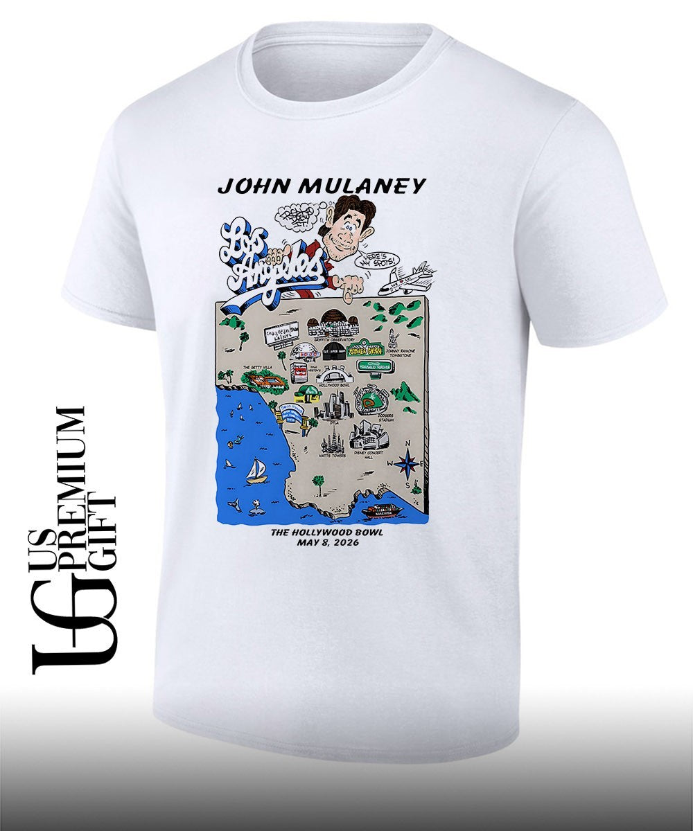 John Mulaney Los Angeles Hollywood Bowl 2026 shirt