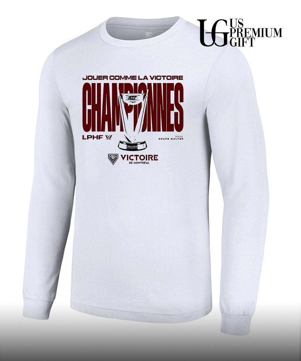 Jouer Comme La Victoire Championnes 2026 Big Cup shirt