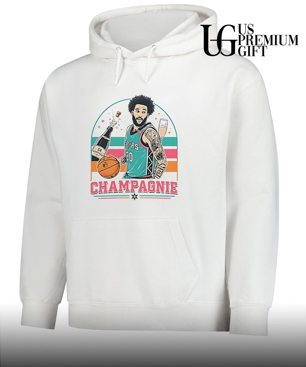 Julian Champagnie Funny Champagne T-shirt