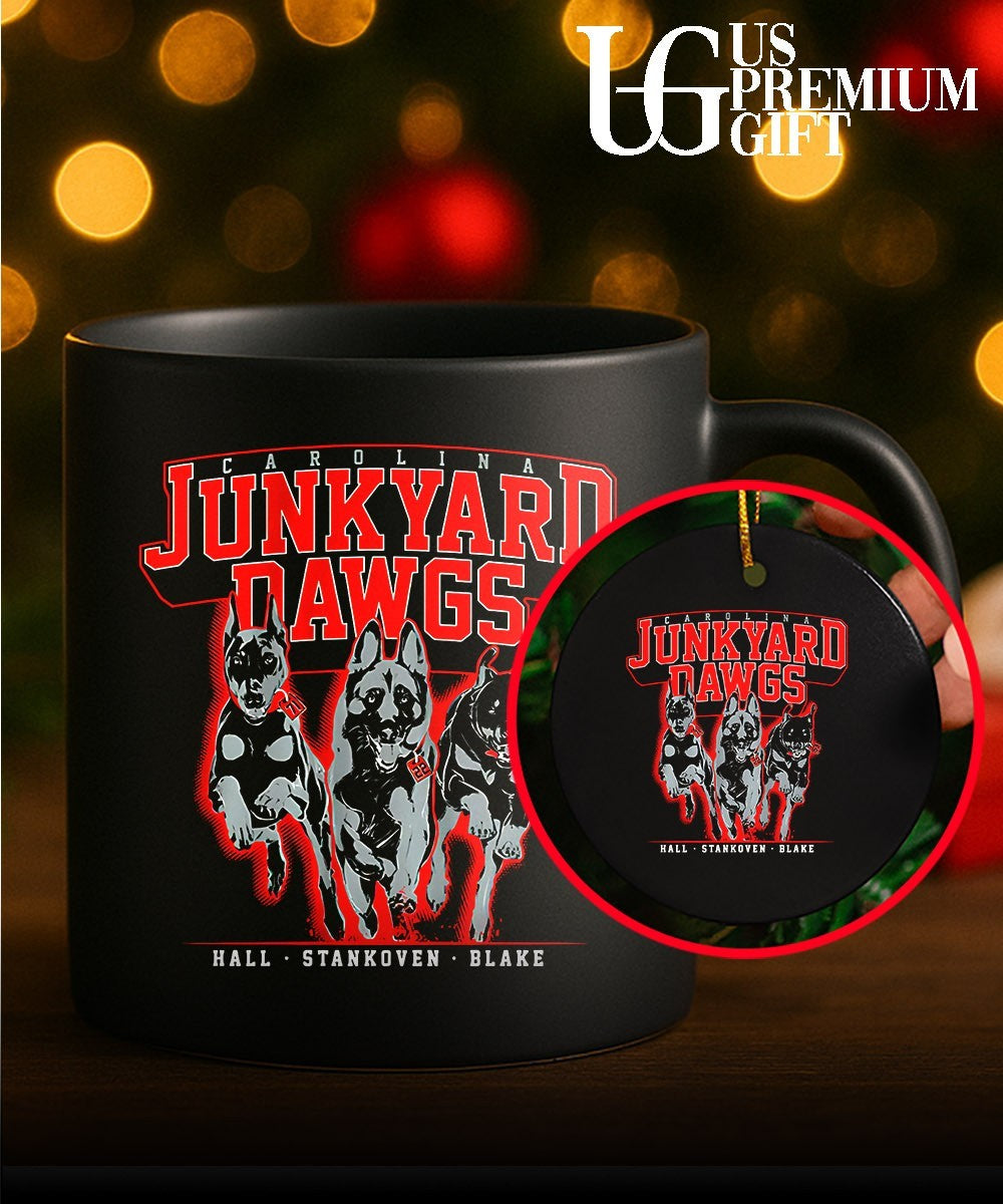 Junkyard Dawgs Dogs Logan Stankoven and Taylor Hall and Jackson Blake Carolina Hurricanes hockey shirt