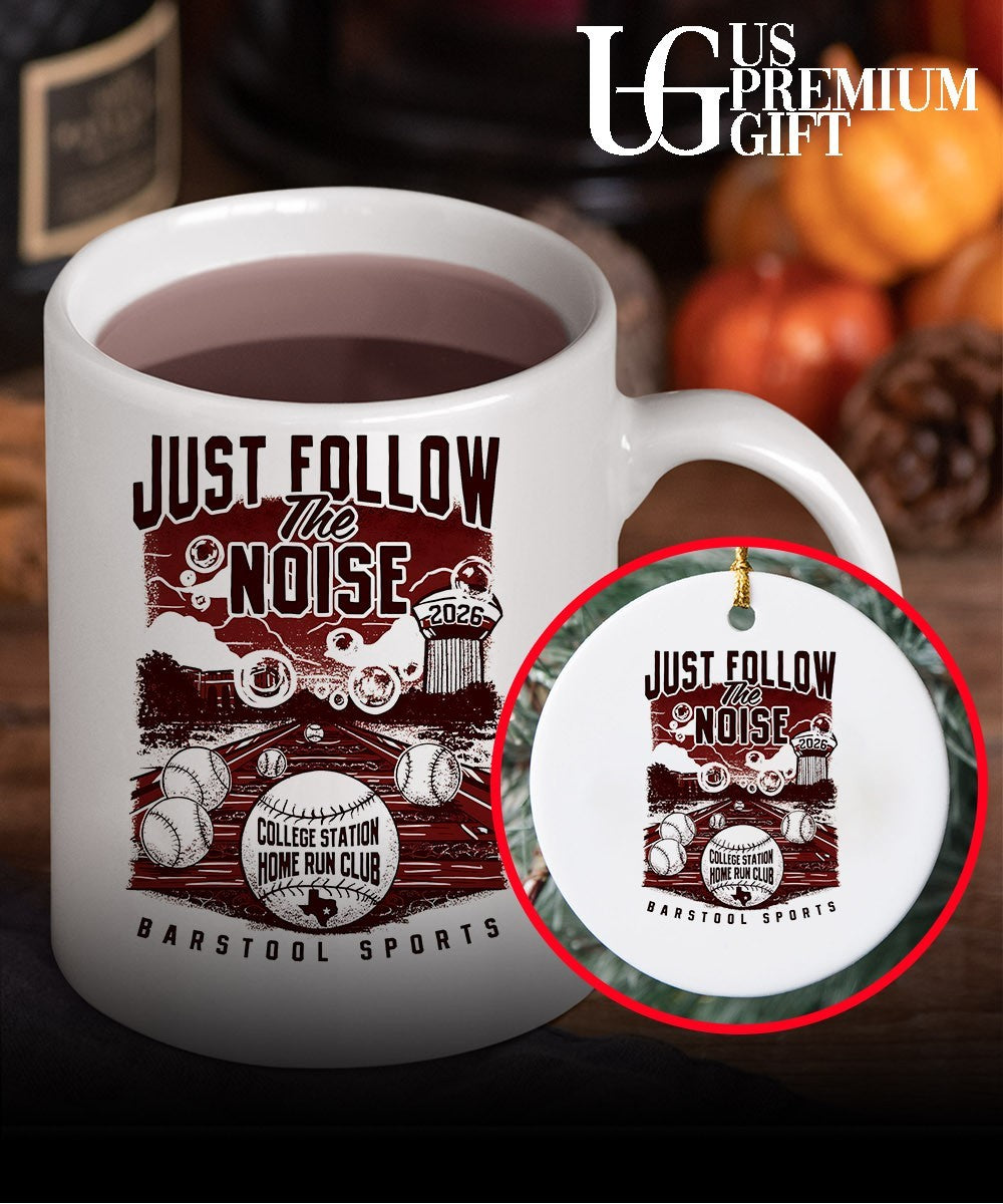 Just Follow The Noise 2026 College Station Home Run Club shirt