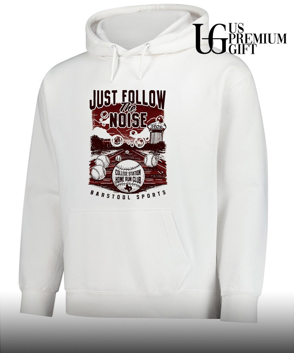 Just Follow The Noise 2026 College Station Home Run Club shirt