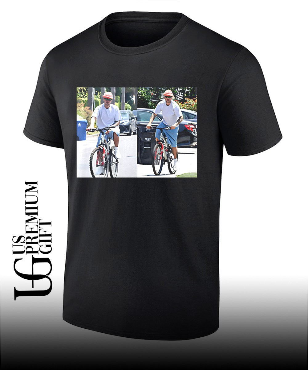 Justin Bieber cycling photo shirt